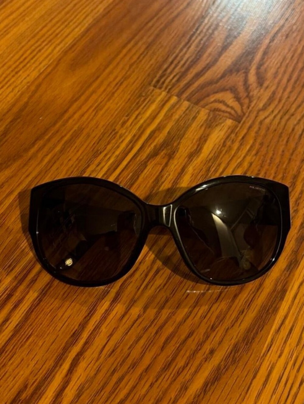 Versace Oversized Black Women's Sunglasses